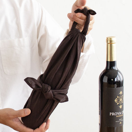 70 MUSUBI ORGANIC Plain | Solid Color Dark brown