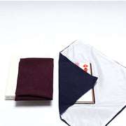 Fukusa en chirimen de soie avec tapis | Violet