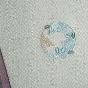 Embroidered Gift Envelope Fukusa | Bush Clover Gray