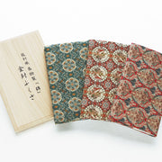 Tatsumura Art Textile Gift Envelope Fukusa | Kiri-ni Mukai-houou Maru-mon (Paulownia and Phoenix)