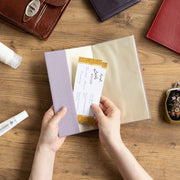 Polyester Chirimen Fukusa | Black