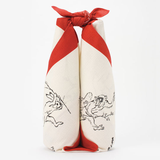 68 Choju jinbutsu giga | Round Window Red