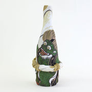 68 Fujin Raijin Rayon Chirimen | Auspicious Cloud Cream