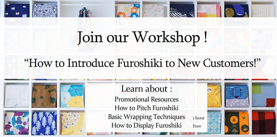 join our furoshiki workshop