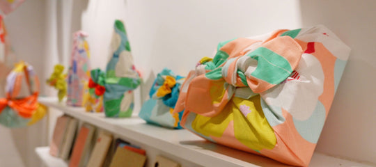 Let's get ready for Valentine’s Day with furoshiki wrapping.