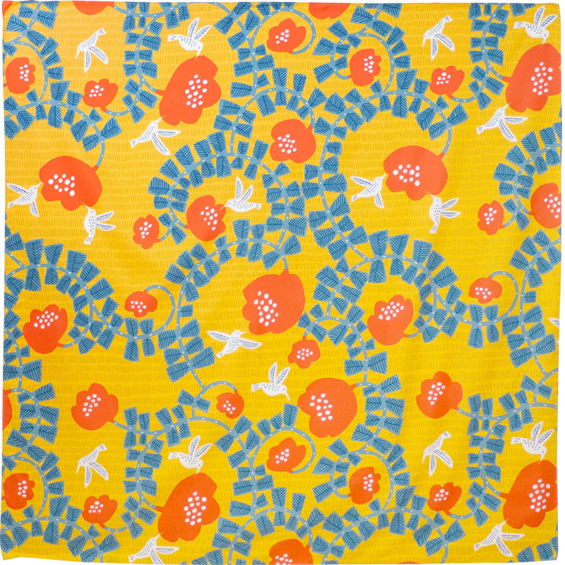 100 Water-repellent Re-Free | kata kata Hummingbird Yellow
