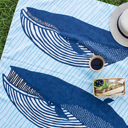 100 Water-repellent Re-Free | kata kata Whale Blue