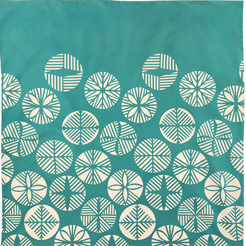 100 Water-repellent recycle  Reversible | Isa monyo Pine Blue Green/Dark Blue Gray