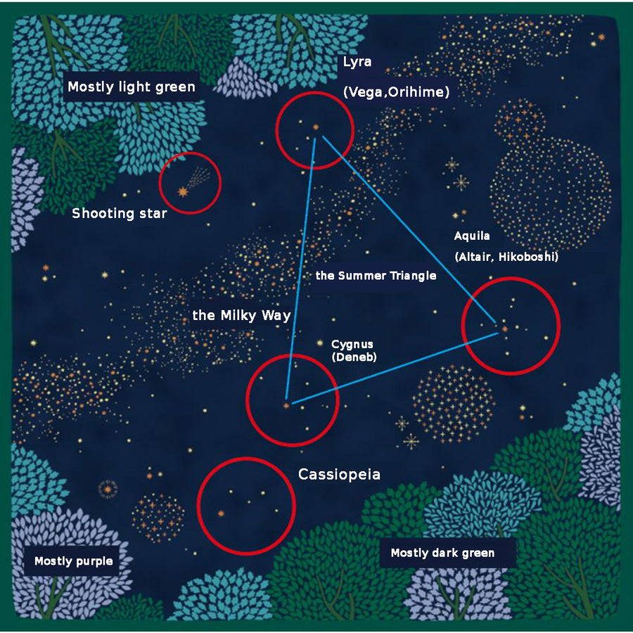 70 Hime Musubi Adeline Klam | Star Forest Navy