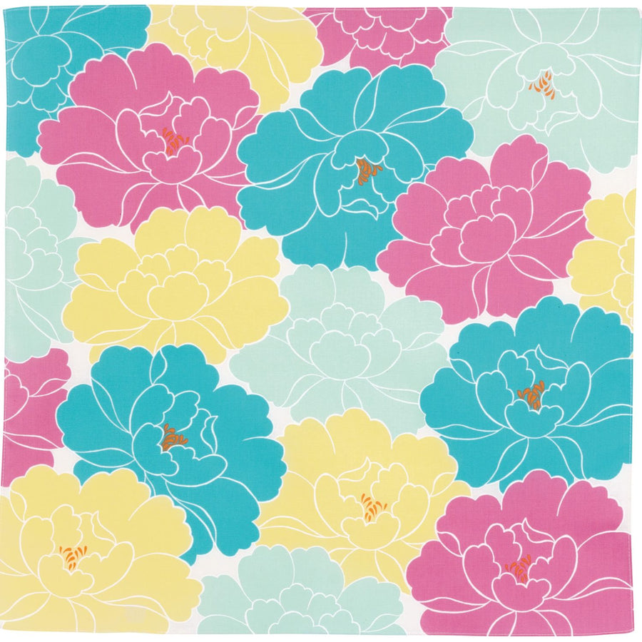 50 Hime Musubi Adeline Klam | Peony Turquoise Pink