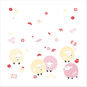 Animal symbols gauze handkerchief Sheep