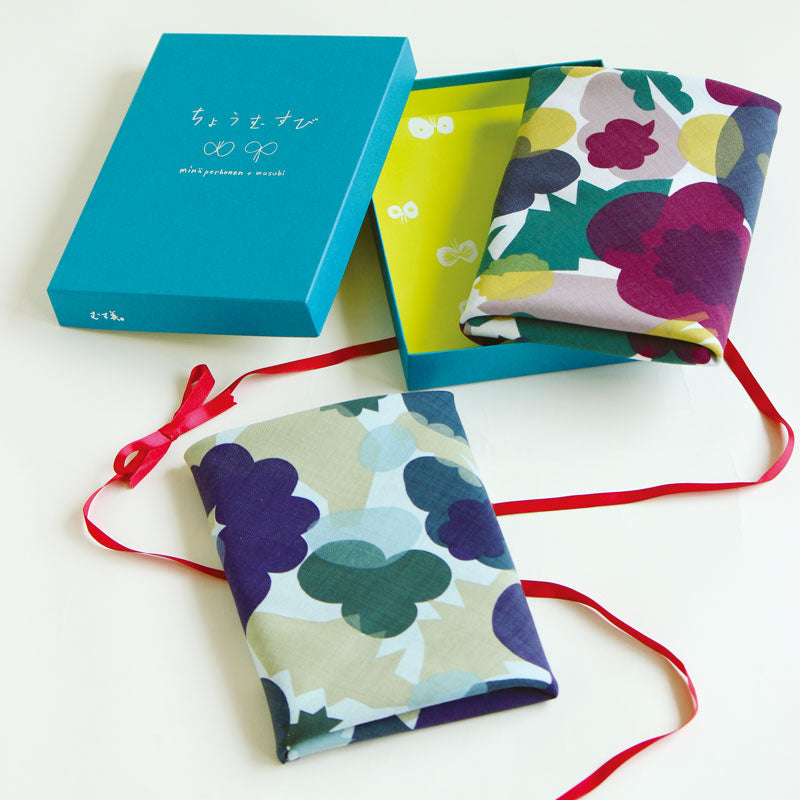 100 mina perhonen Wool | flower basket Green Mix – Musubi