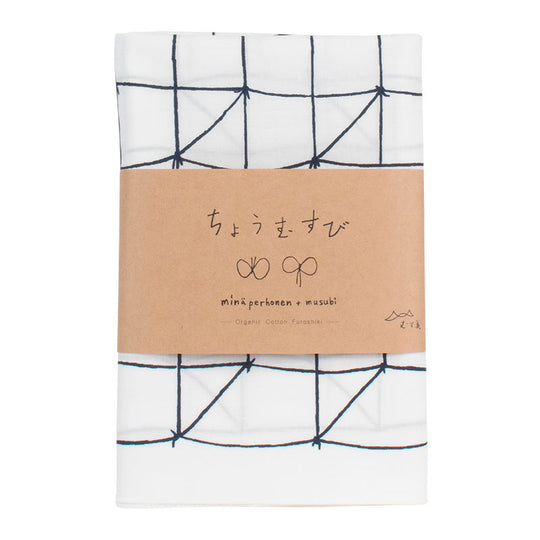 100 mina perhonen coton biologique | blanc tsutsumu