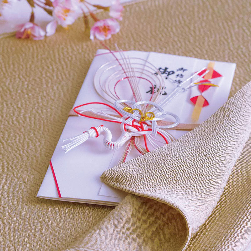 45 Silk Uzura-Chirimen  Solid Color Beige – Musubi