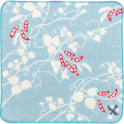 Yumeji Takehisa Gauze Pile Handkerchief | Beans Blue
